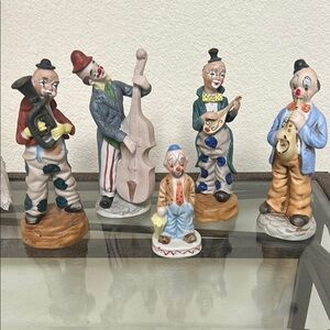 Vibrant Porcelain Figurines Sculpture Art